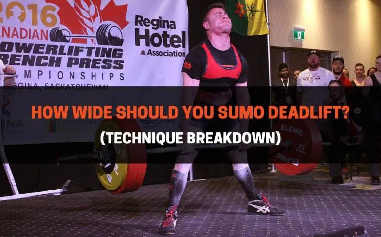 how wide should you sumo deadlift