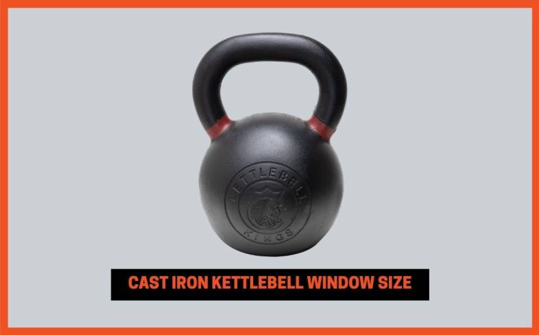 cast-iron kettlebells is ideal for two-handed movements