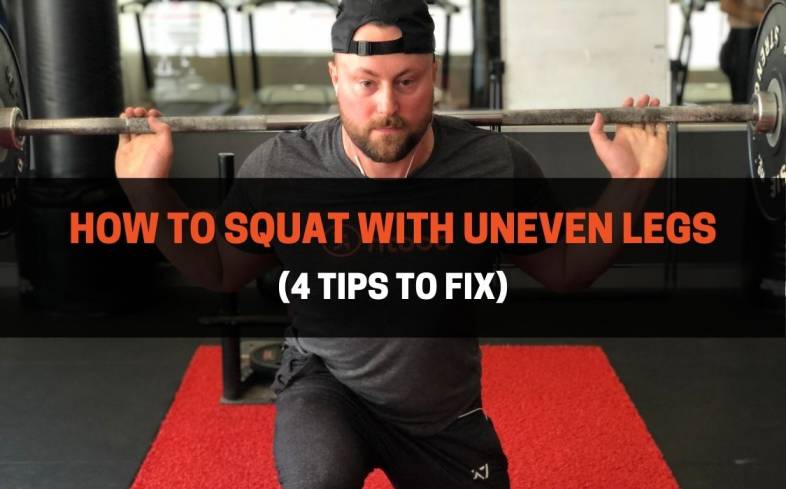 how to squat with uneven legs and tips to fix it