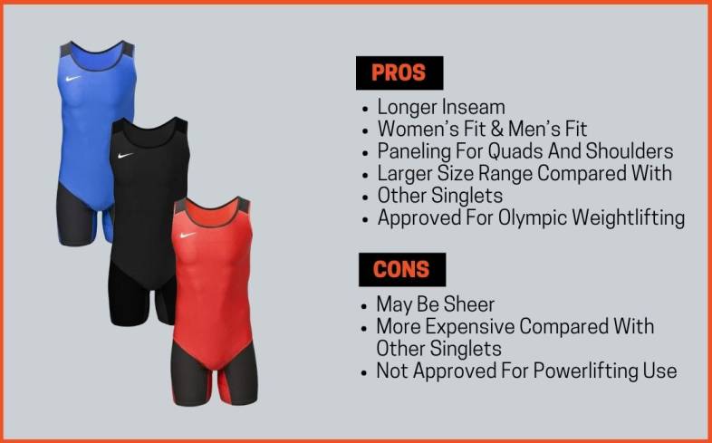 nike singlet pros and cons
