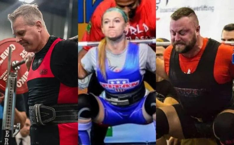 how does squat strength vary among 19 to 39 year olds