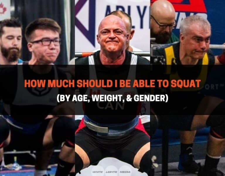 how much should i be able to squat