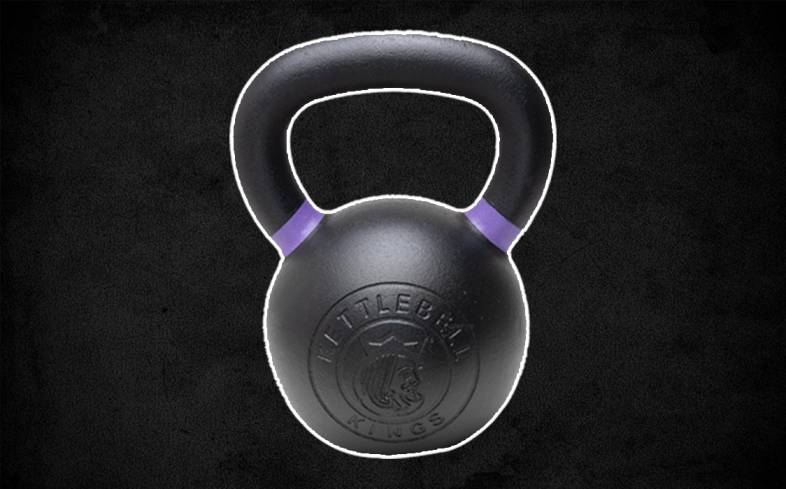 iron kettlebells are made from cast iron and sometimes have a powder coating or e-coat to prevent chipping