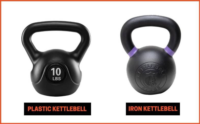 plastic versus iron kettlebell which style of kettlebell is best for you