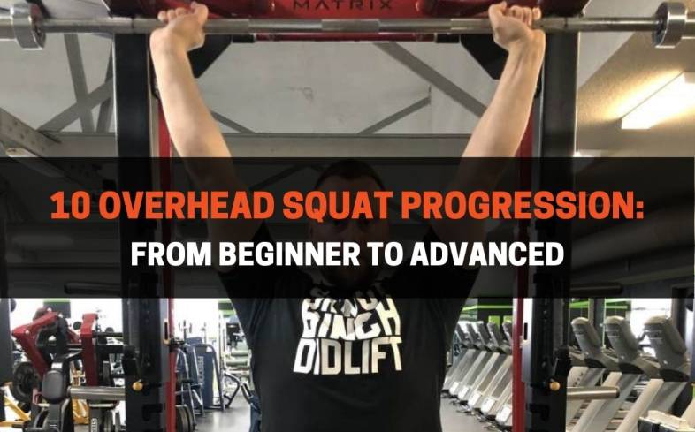 10 overhead squat progression from beginner to advanced