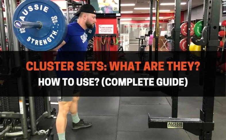 cluster sets are made up of smaller constituent sets within each set