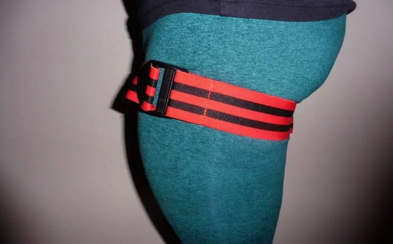 what are the risks of using blood flow restriction for glutes