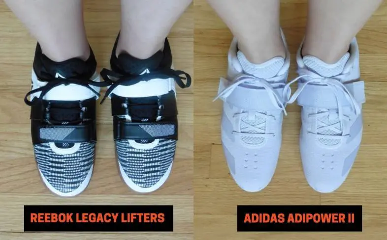 quick overview of what makes legacy lifter and adipower 2 shoe unique