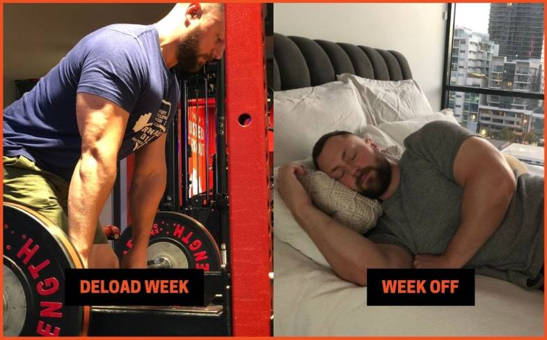 differences between a deload week vs week off