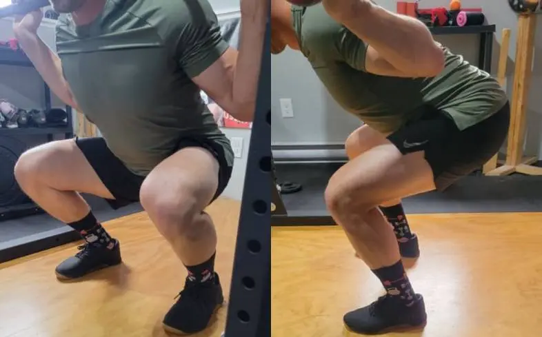 how to feel your quads when squatting
