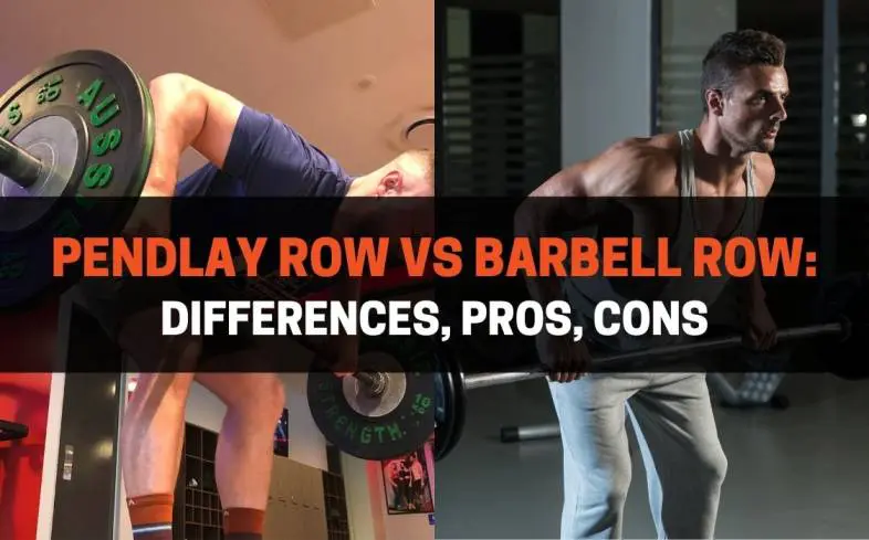 the difference between the pendlay row and barbell row