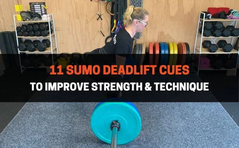 the main sumo deadlift cues to improve your set-up, technique and strength