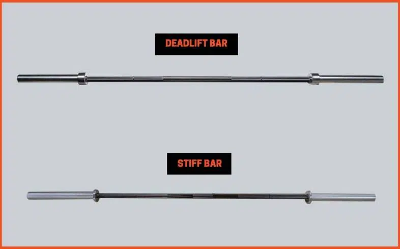 which should you use deadlift bar or stiff bar