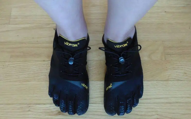 the Vibram Five Fingers KSO EVO toe shoes are a good option for athletes who want a truly barefoot feeling 