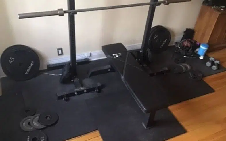 how to protect your floor under a squat rack