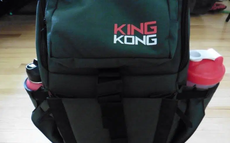 King Kong PLUS26 Backpack has two exterior water bottle holders