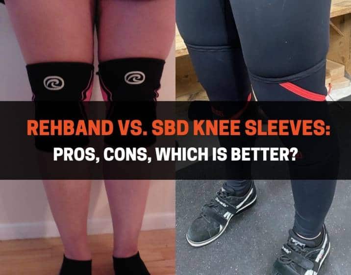 Rehband vs SBD Knee Sleeves