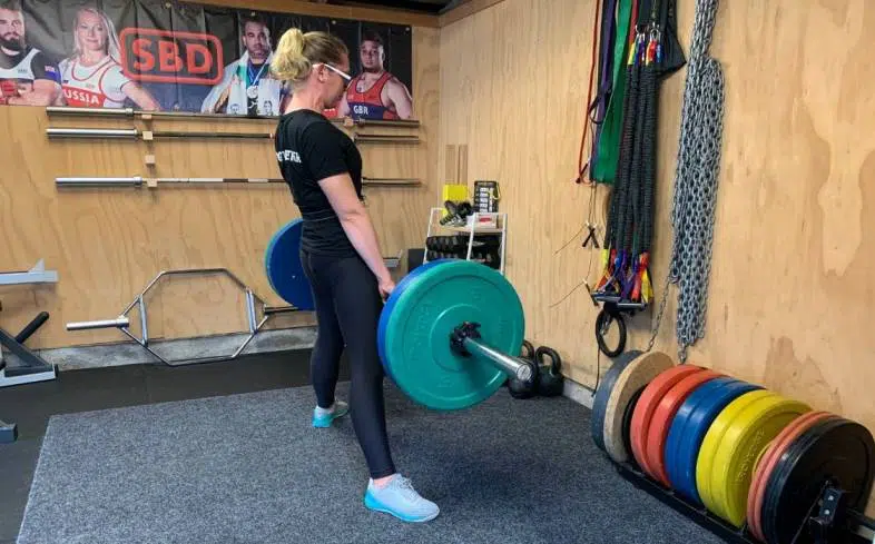 hips through is to help a lifter lock out their lift as quickly as possible