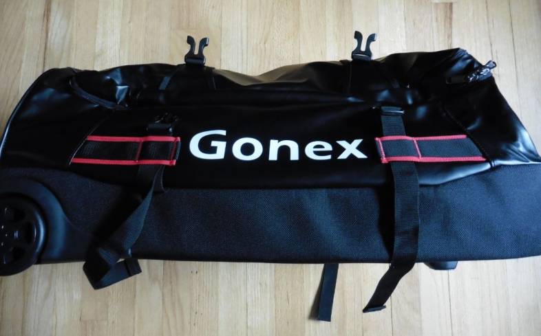 the gonex rolling duffel bag is the top pick for a gym bag with wheels