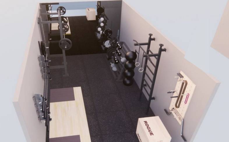 200 Square Foot Home Gym