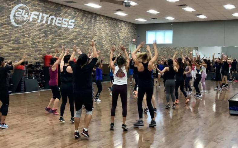 24 Hour Fitness group classes