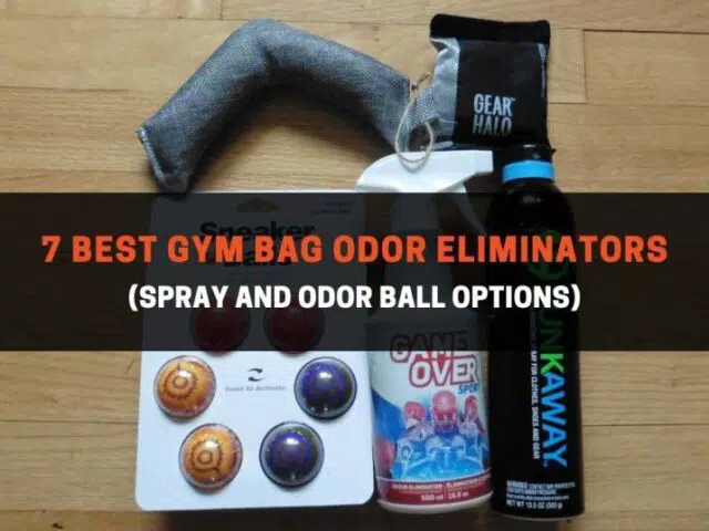 7 Best Gym Bag Odor Eliminators (Spray and Odor Ball Options)