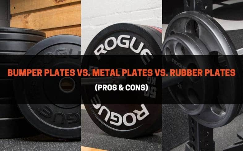 bumper plates vs. metal plates vs. rubber plates 