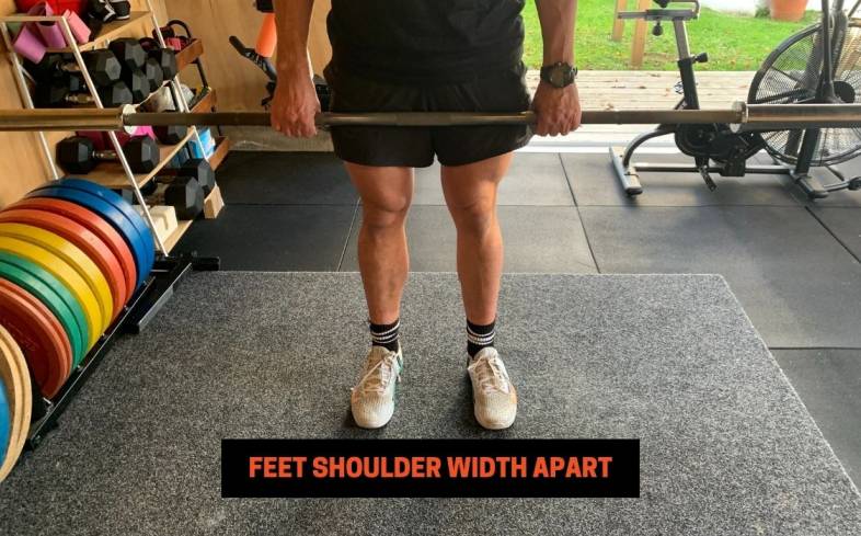 get your hips and feet aligned in a way where the proper muscles in your hamstrings and glutes will be able to fire both efficiently and effectively