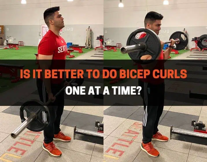 Do Bicep Curls One At A Time