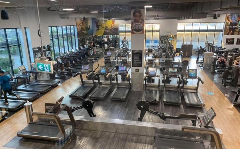 Gold's gym all in one online machine