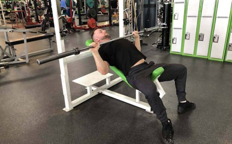 the incline bench press targets the upper pecs and the shoulders
