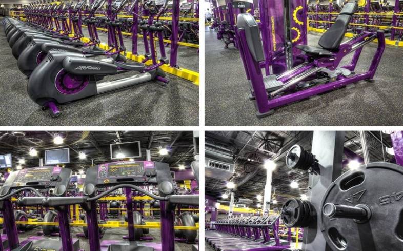 Planet fitness discount workout machines list