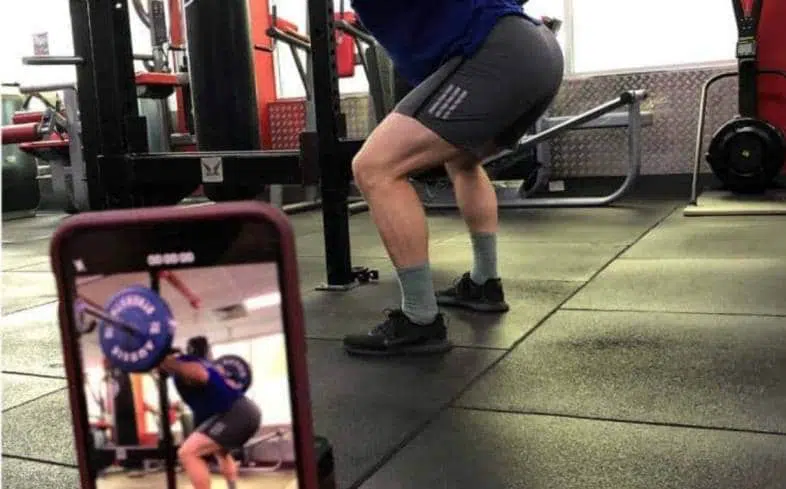 slow down your reps in squats
