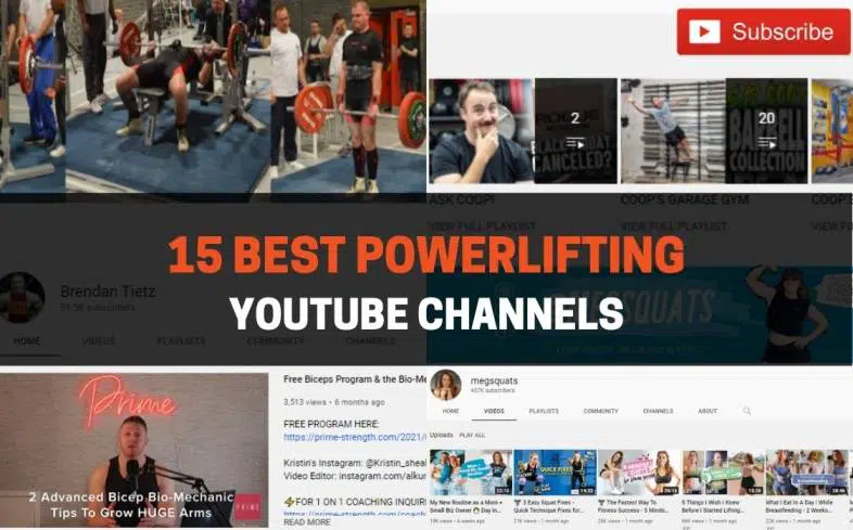 Best Powerlifting YouTube Channels