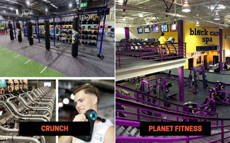 Crunch vs Planet Fitness Differences