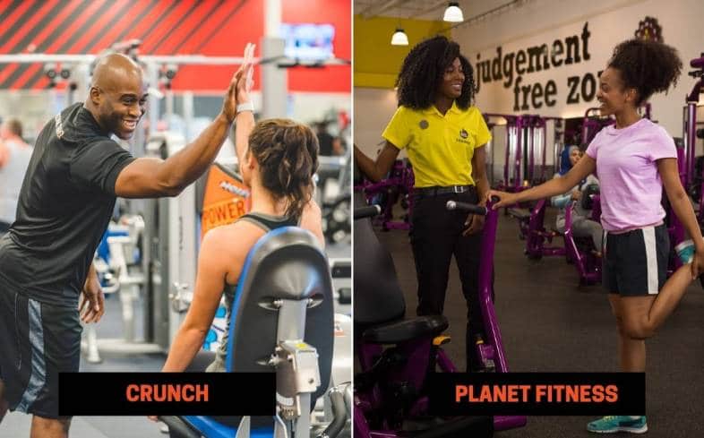 Crunch vs Planet Fitness Personal Training