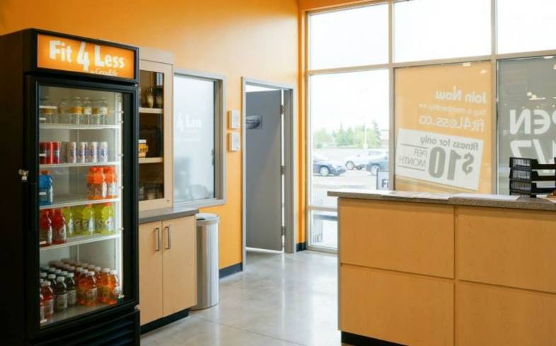 refrigerators at the front desk where you can buy drinks