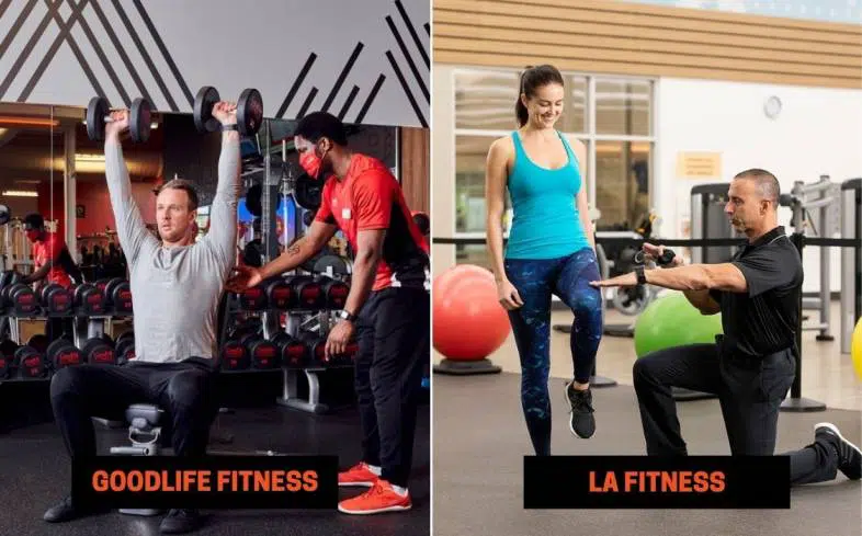 GoodLife Fitness vs LA Fitness Personal Training