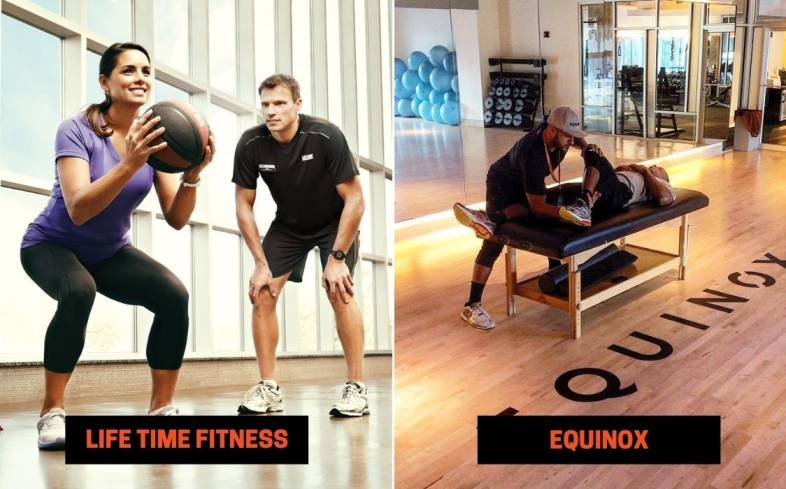Life Time Fitness vs Equinox Personal Training