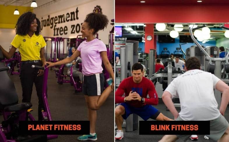 Planet Fitness vs Blink Fitness Personal Training