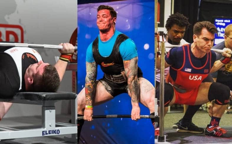 in powerlifting, you get 3 attempts per lift for a total of 9 lifts in competition