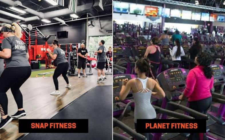 Snap Fitness vs Planet Fitness Group Classes