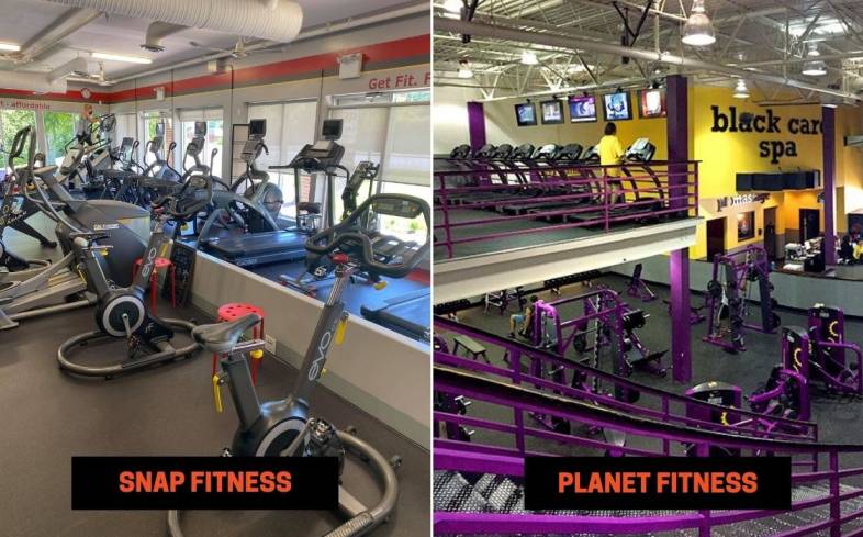 Snap Fitness vs Planet Fitness Differences