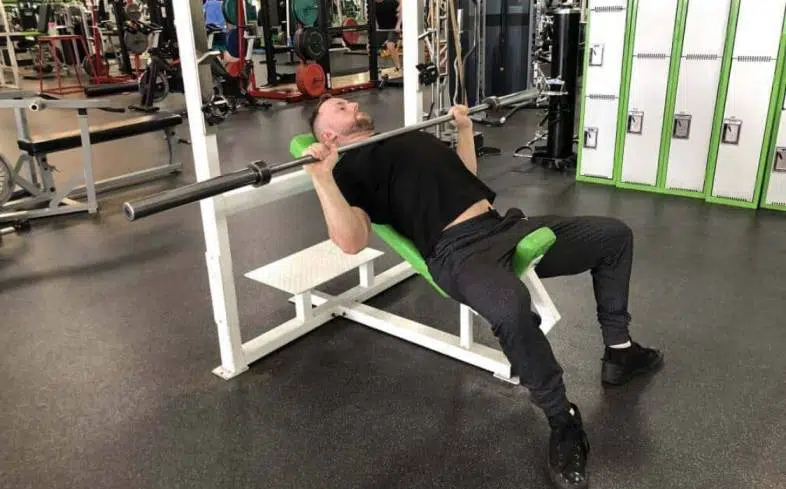 the upper lower split breaks up your body into two groups – upper body and lower body