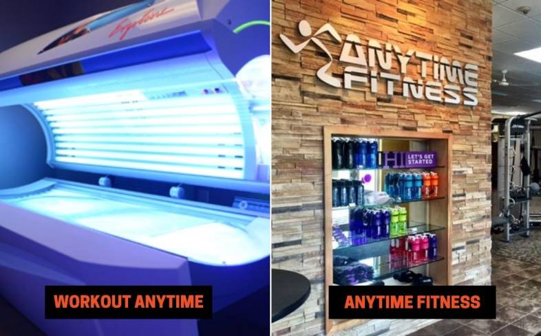 Workout Anytime vs Anytime Fitness Amenities