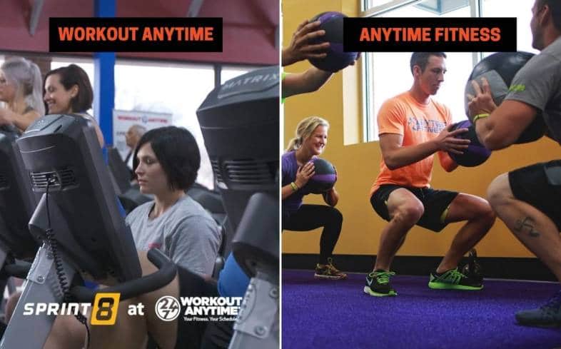Workout Anytime vs Anytime Fitness Group Classes