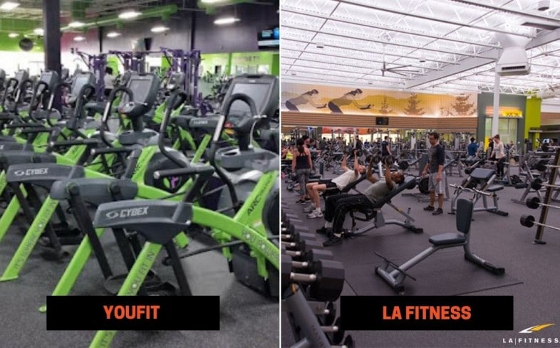 Youfit vs LA Fitness Differences