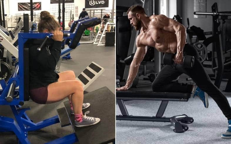 The benefits of working out back and legs together