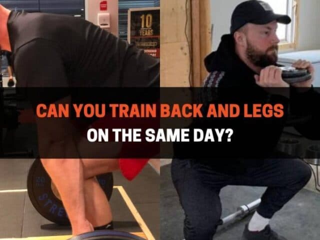 Can You Train Back And Legs On The Same Day?