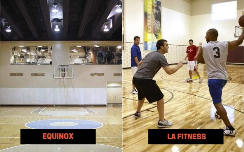 Equinox vs LA Fitness Amenities